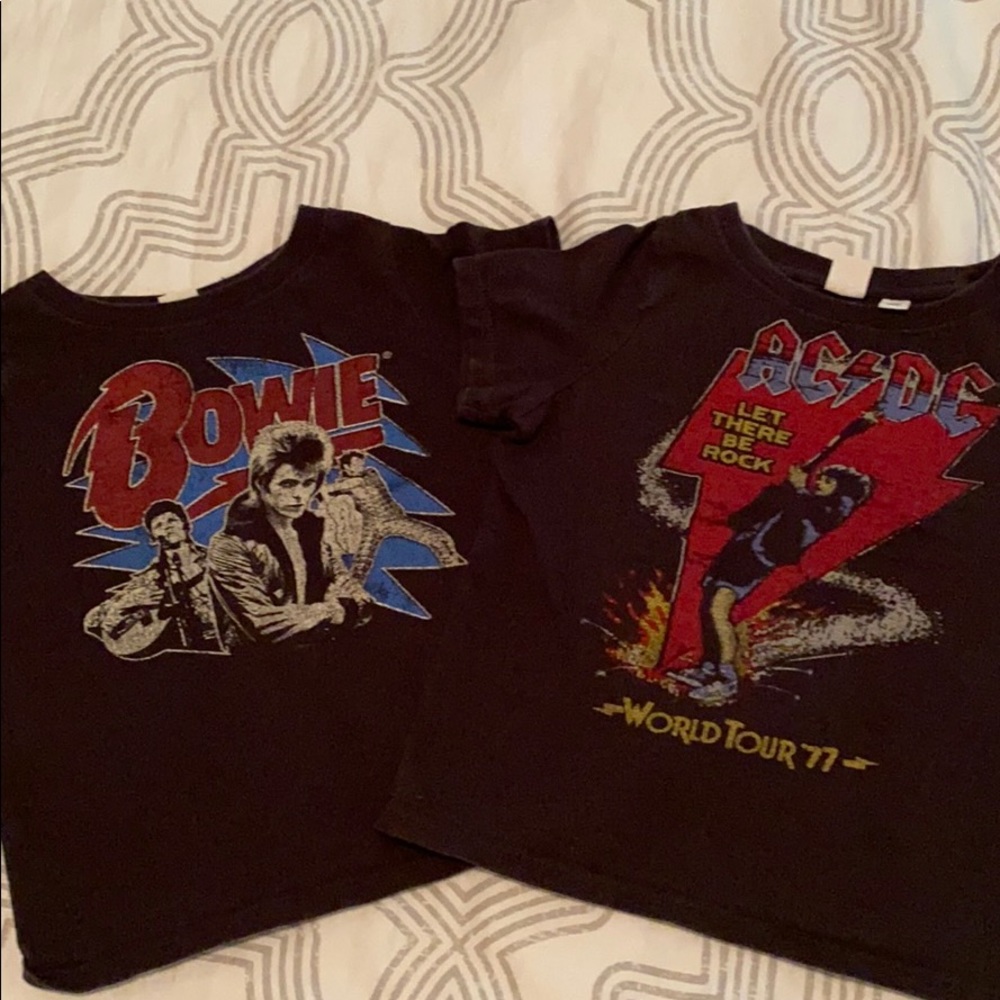 Set of 2 Junk Food toddler tees 2t